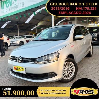 VOLKSWAGEN GOL 1.0 MI ROCK IN RIO 8V FLEX 4P MANUAL VOLKSWAGEN GOL 1.0 MI ROCK IN RIO 8V FLEX 4P MANUAL